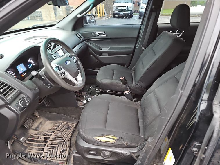 image for item EJ5509 2015 Ford Explorer Police Interceptor SUV