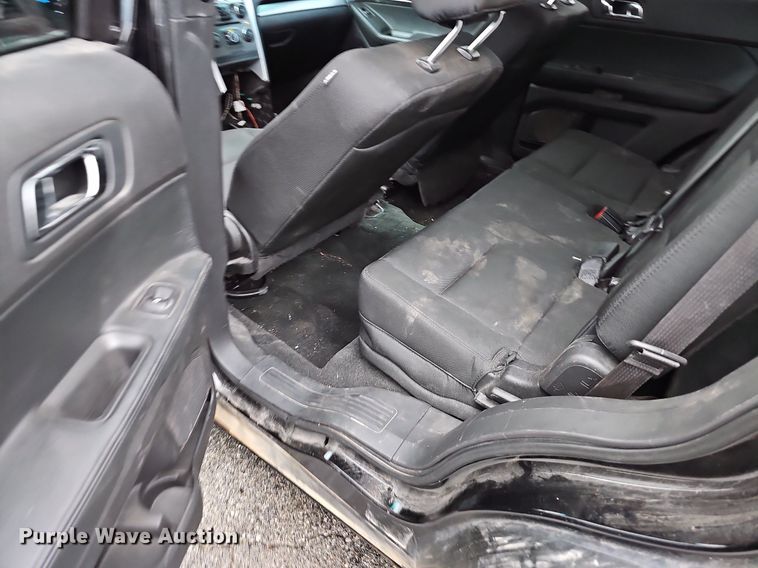 image for item EJ5509 2015 Ford Explorer Police Interceptor SUV