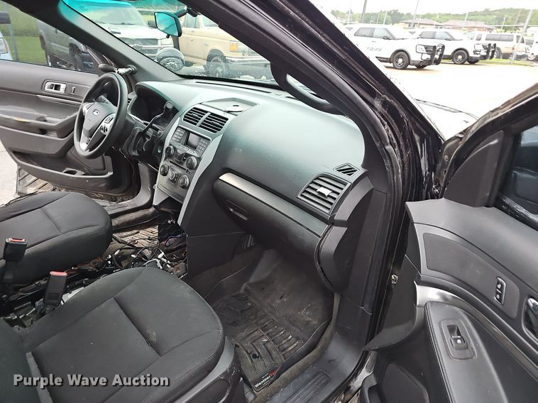 image for item EJ5509 2015 Ford Explorer Police Interceptor SUV