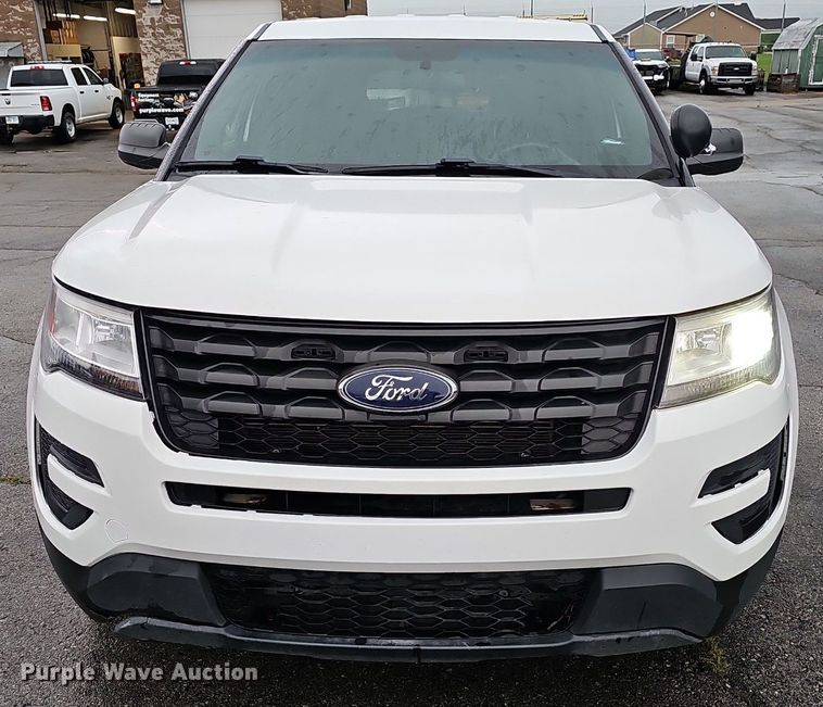 image for item EJ5510 2017 Ford  Explorer Police Interceptor SUV