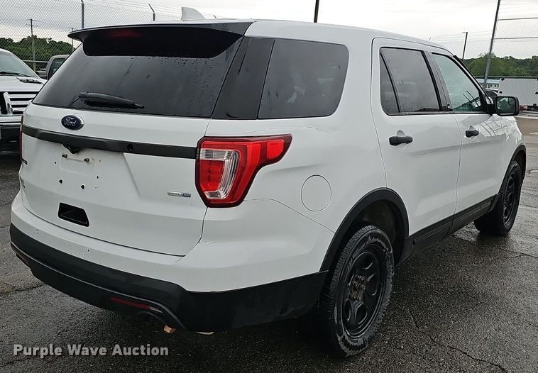 image for item EJ5510 2017 Ford  Explorer Police Interceptor SUV