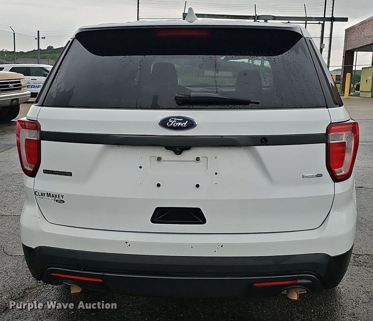 image for item EJ5510 2017 Ford  Explorer Police Interceptor SUV