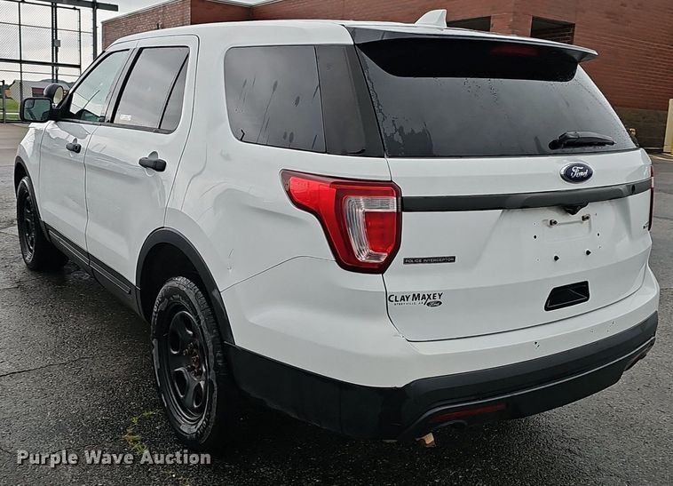 image for item EJ5510 2017 Ford  Explorer Police Interceptor SUV