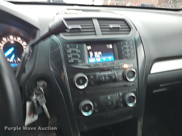 image for item EJ5510 2017 Ford  Explorer Police Interceptor SUV