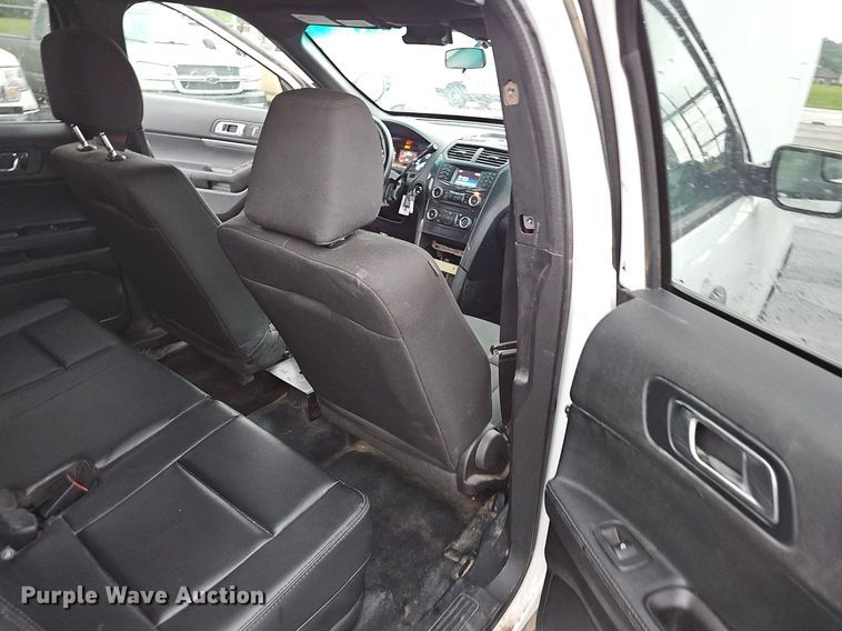 image for item EJ5510 2017 Ford  Explorer Police Interceptor SUV