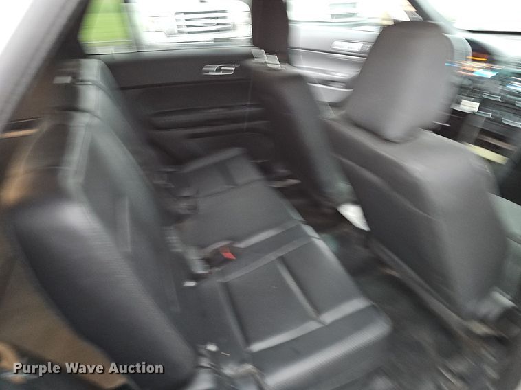 image for item EJ5510 2017 Ford  Explorer Police Interceptor SUV