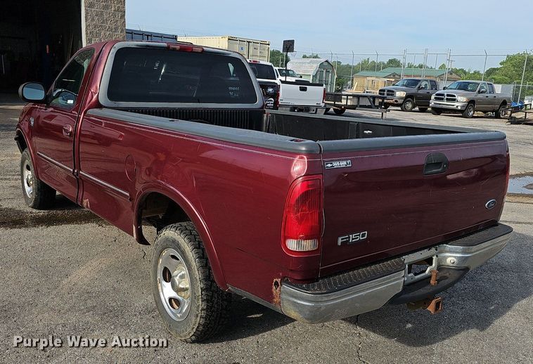 image for item EJ5555 1998 Ford  F150 pickup truck