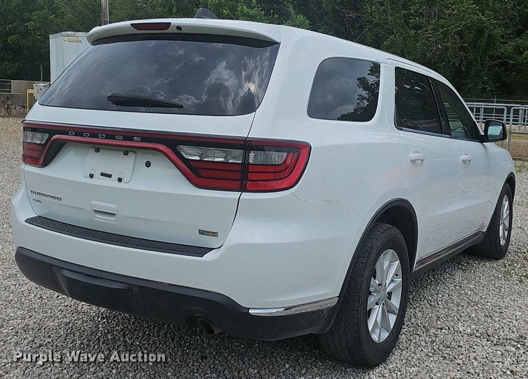 image for item EJ5573 2014 Dodge Durango Police SUV