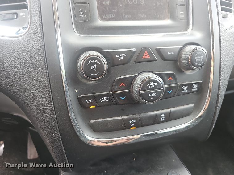 image for item EJ5573 2014 Dodge Durango Police SUV