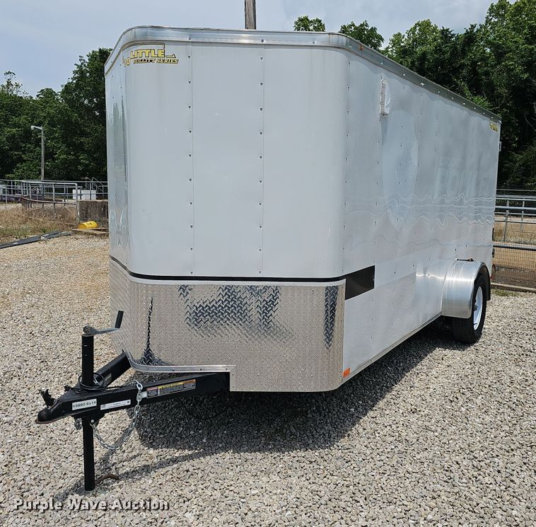 image for item EJ5575 2016 Doolittle enclosed cargo trailer