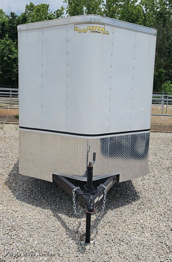 image for item EJ5575 2016 Doolittle enclosed cargo trailer