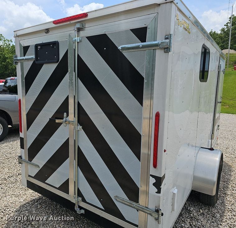 image for item EJ5575 2016 Doolittle enclosed cargo trailer