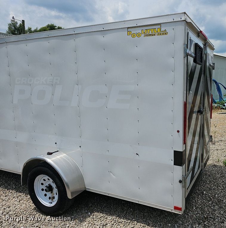 image for item EJ5575 2016 Doolittle enclosed cargo trailer