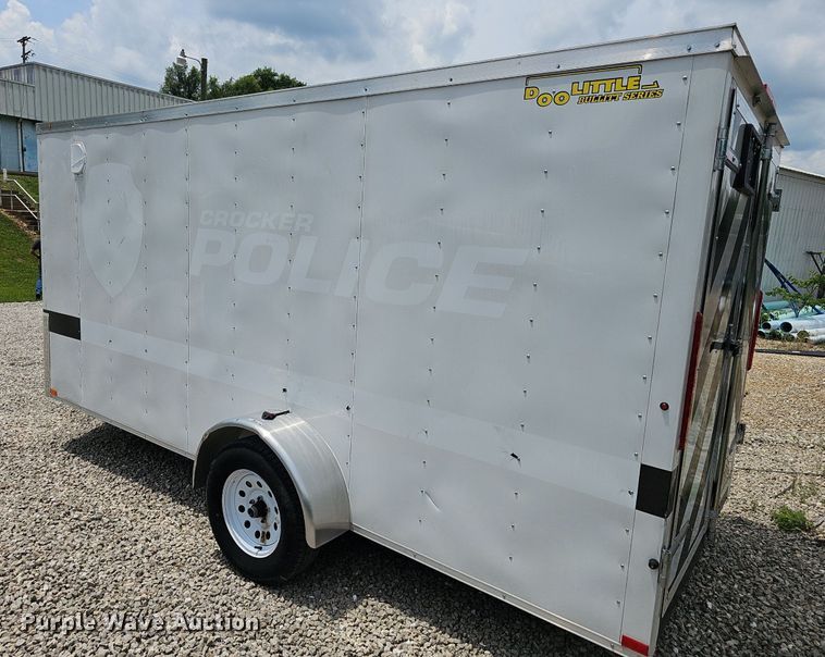 image for item EJ5575 2016 Doolittle enclosed cargo trailer