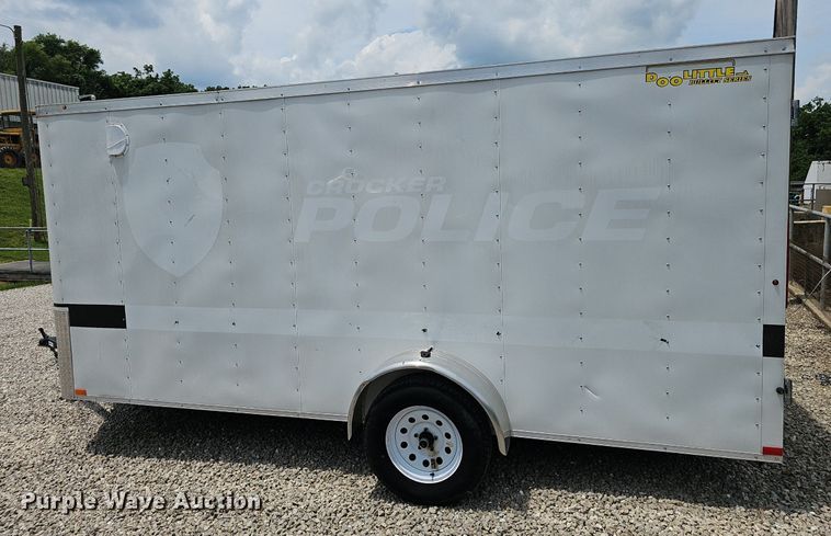 image for item EJ5575 2016 Doolittle enclosed cargo trailer