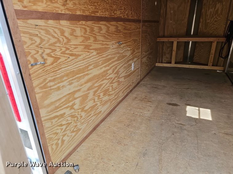 image for item EJ5575 2016 Doolittle enclosed cargo trailer