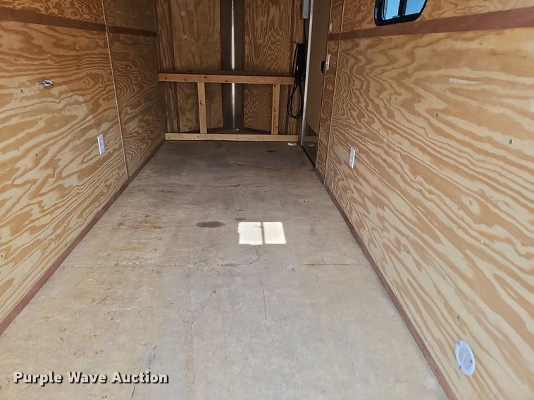 image for item EJ5575 2016 Doolittle enclosed cargo trailer