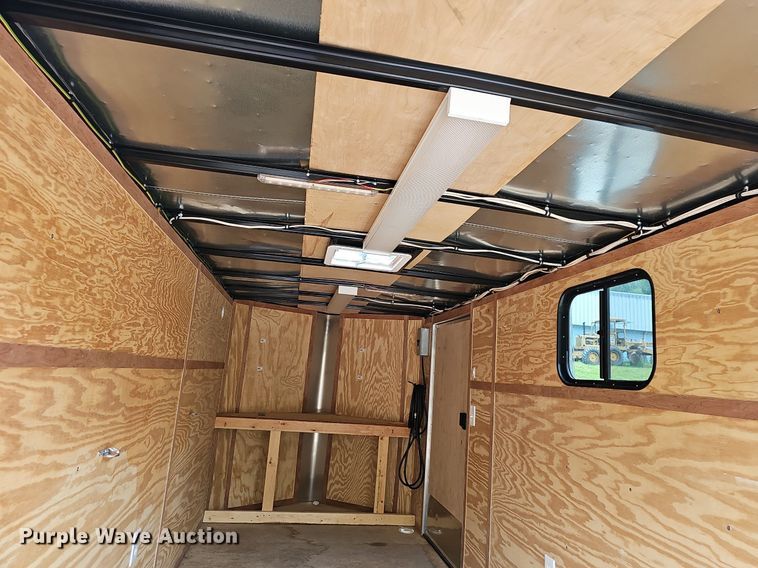 image for item EJ5575 2016 Doolittle enclosed cargo trailer