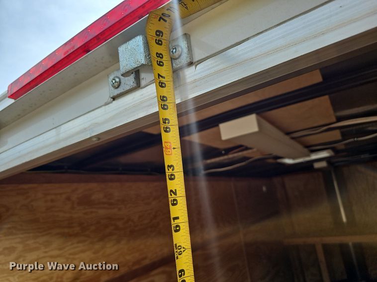 image for item EJ5575 2016 Doolittle enclosed cargo trailer