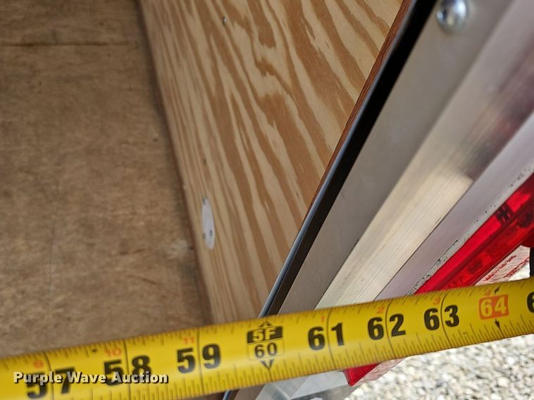 image for item EJ5575 2016 Doolittle enclosed cargo trailer