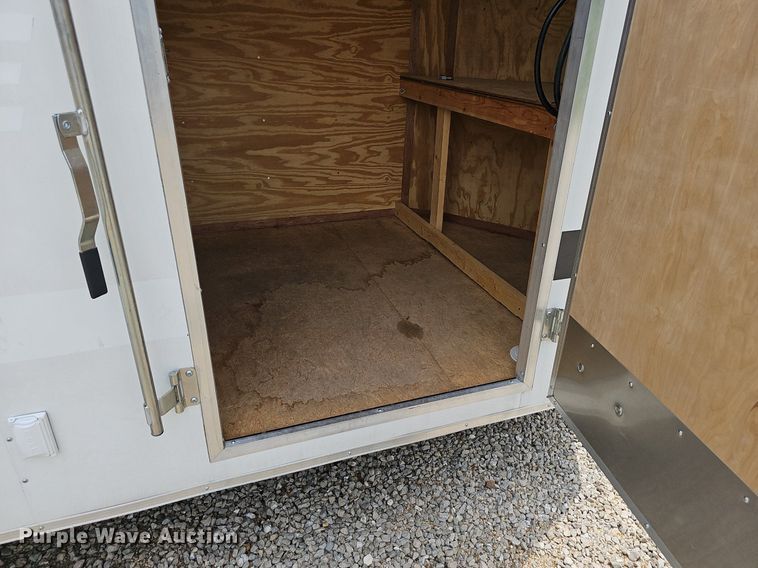 image for item EJ5575 2016 Doolittle enclosed cargo trailer