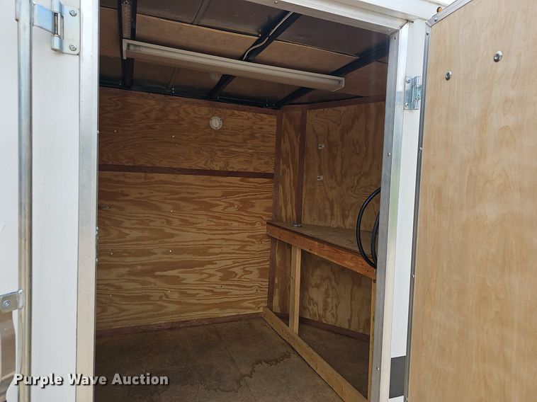 image for item EJ5575 2016 Doolittle enclosed cargo trailer