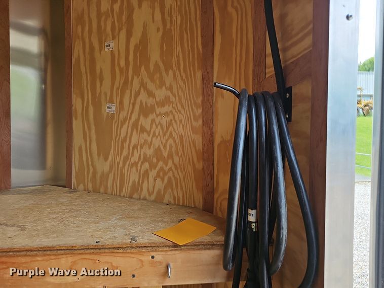 image for item EJ5575 2016 Doolittle enclosed cargo trailer