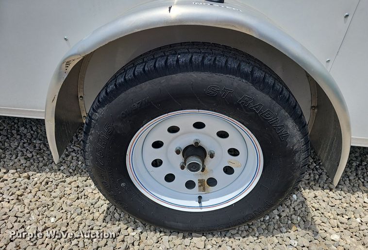 image for item EJ5575 2016 Doolittle enclosed cargo trailer