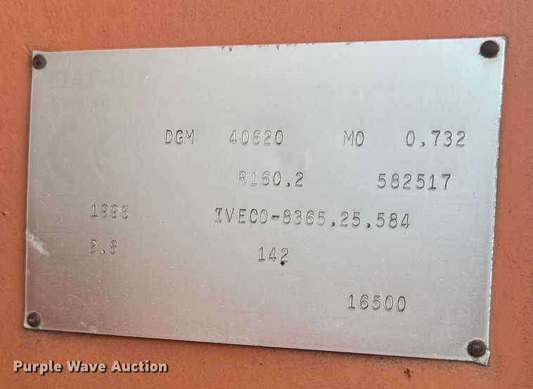 image for item EK1366 1996 Fiat-Allis FR160.2 wheel loader