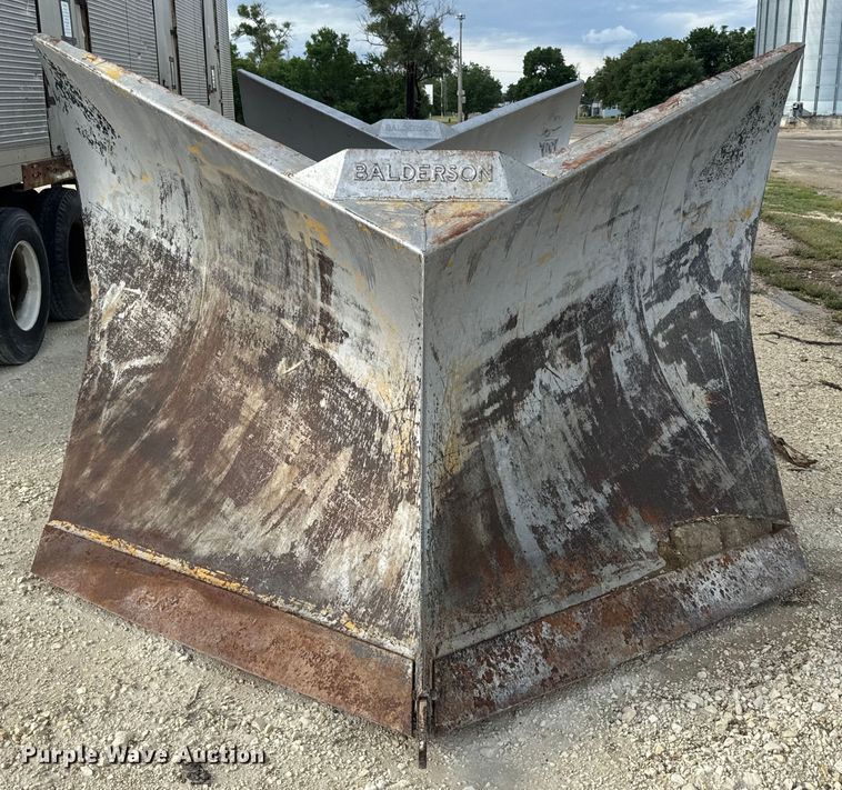 image for item EK1368 Balderson motor grader snow plow