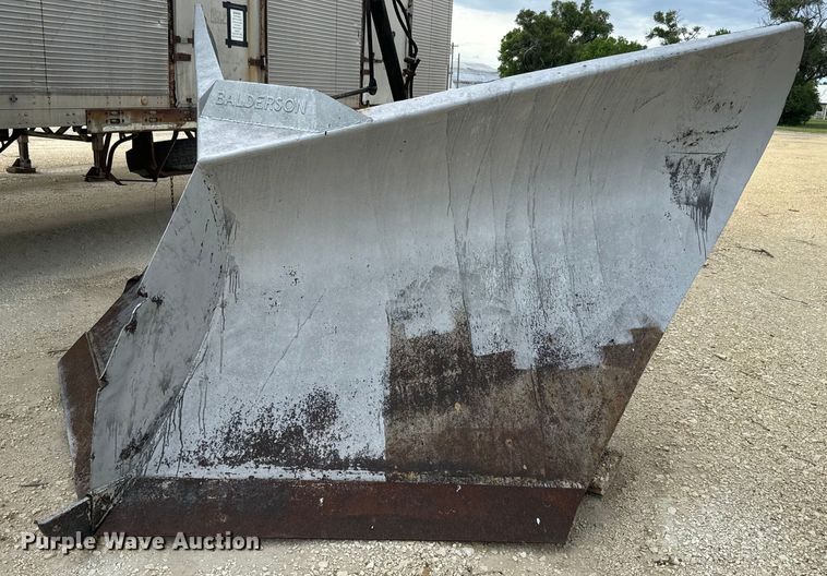 image for item EK1369 Balderson BV11 motor grader snow plow