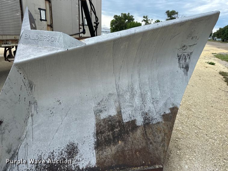 image for item EK1369 Balderson BV11 motor grader snow plow