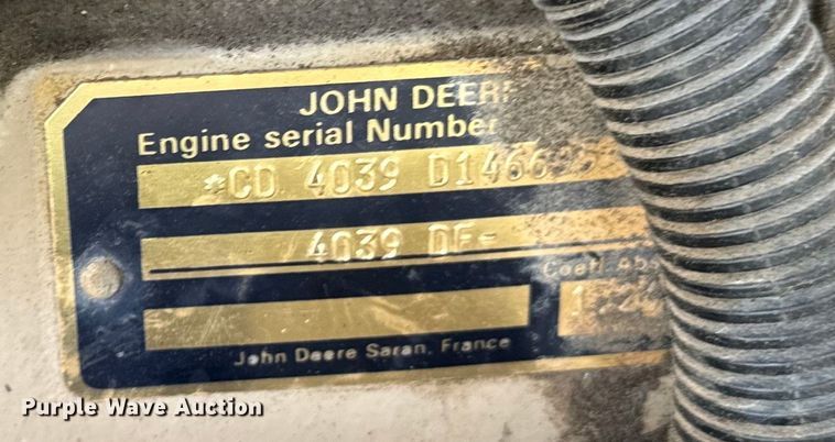 image for item EK1372 1993 Atlas Copco XAS 90JD air compressor