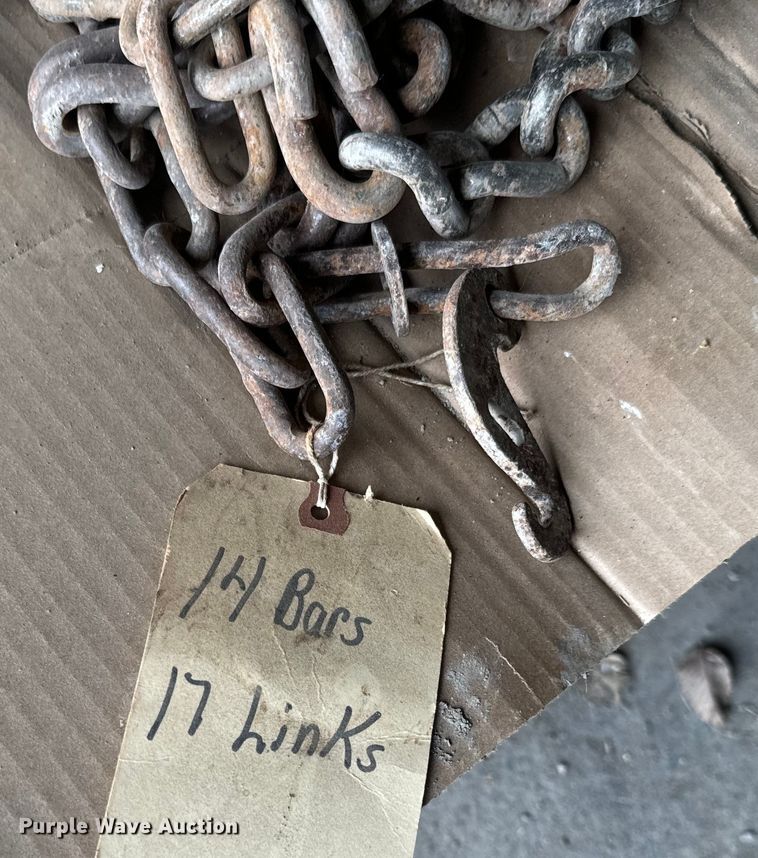 image for item EK1373 Motor grader tire chains