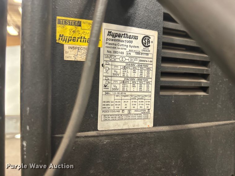 image for item EK1378 Plasma Cam DHC 2 plasma cutting table