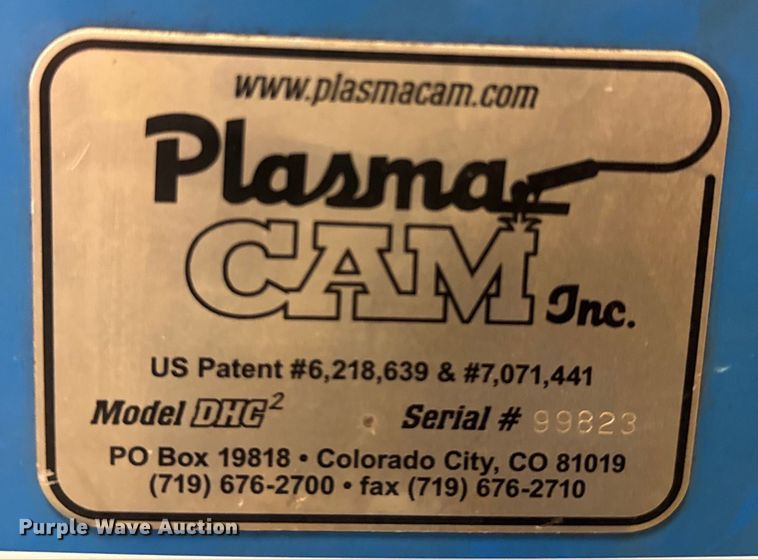 image for item EK1378 Plasma Cam DHC 2 plasma cutting table