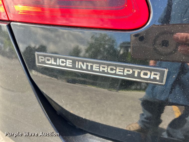image for item EK4623 2013 Ford Taurus Police Interceptor 