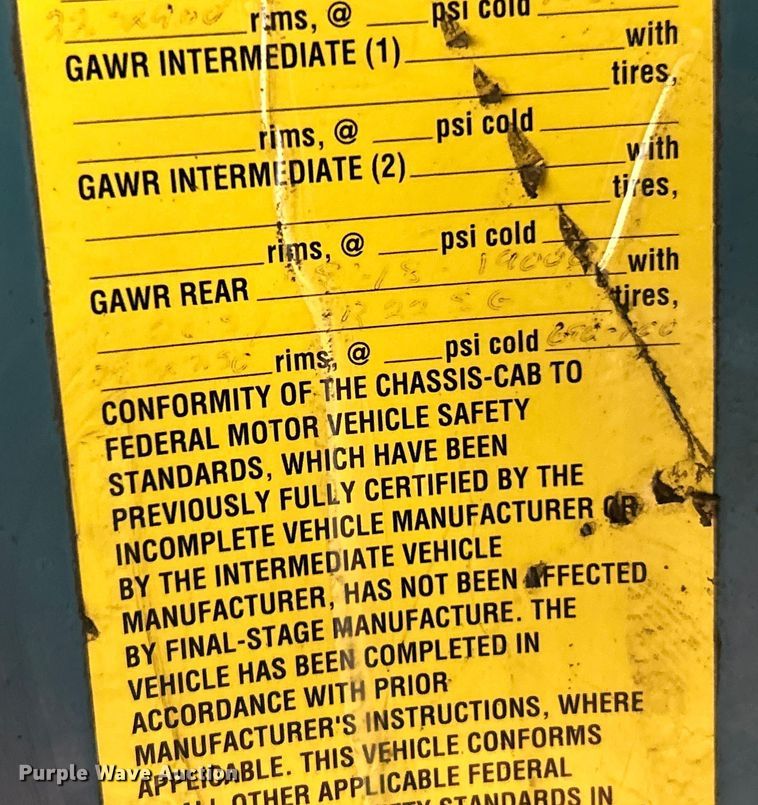 image for item EK4660 1998 International 4900 dump truck