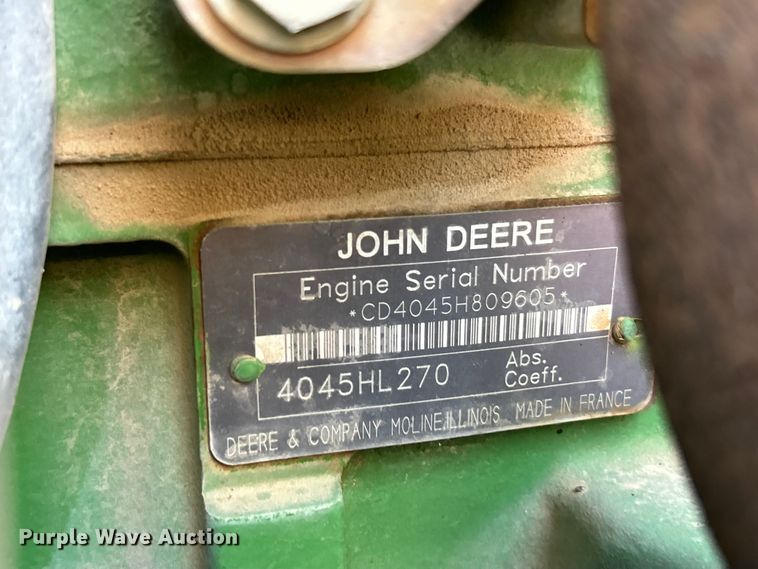 image for item EK4725 2003 John Deere  6320 MFWD tractor