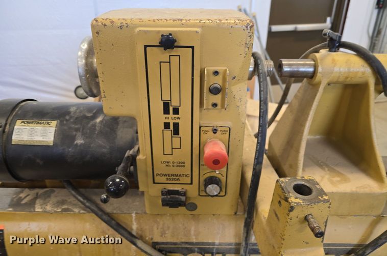 image for item EK6038 Powermatic  3520A wood lathe