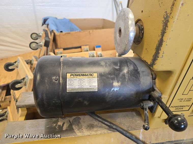 image for item EK6038 Powermatic  3520A wood lathe