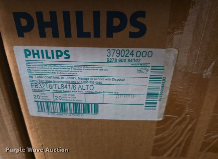 image for item EK6043 (5) partial boxes of U-light bulbs