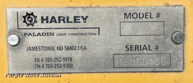 image for item EK8537 Paladin T-6 power box rake