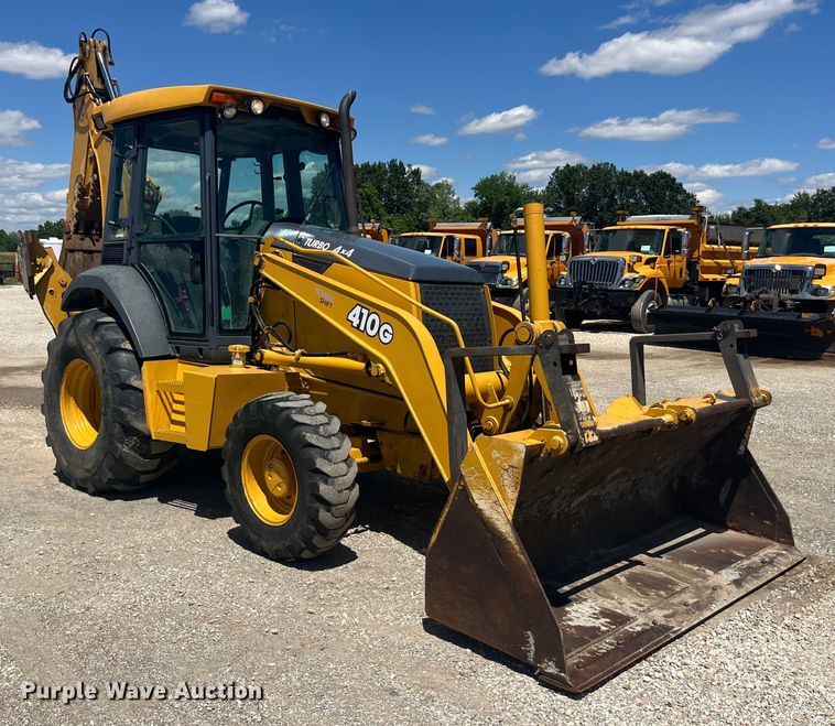 image for item EK8608 2003 John Deere 410G backhoe