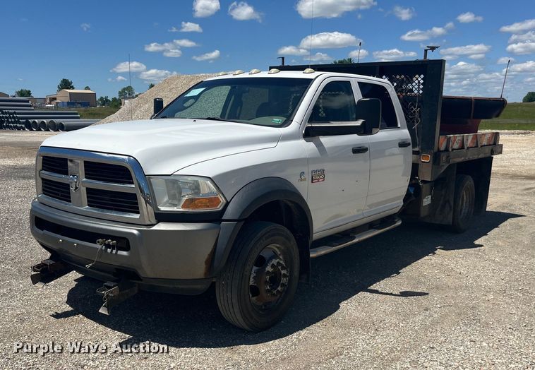 image for item EK8609 2011 Dodge Ram 5500HD dump flatbed truck