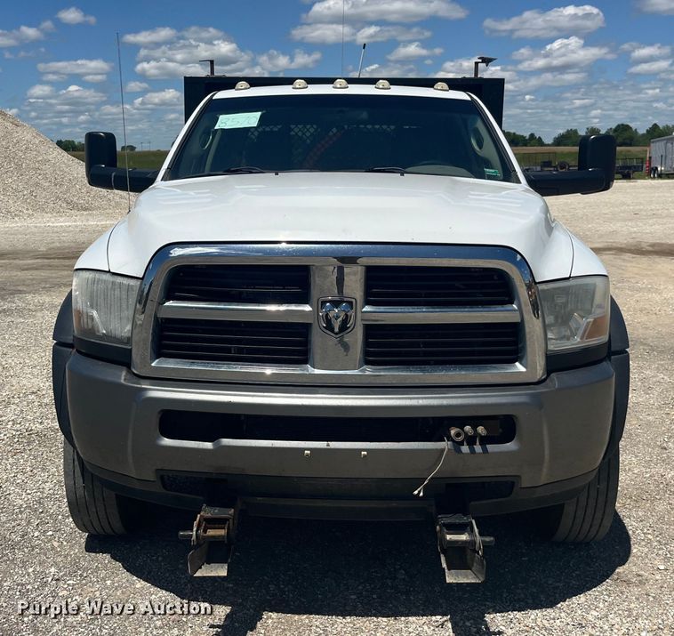image for item EK8609 2011 Dodge Ram 5500HD dump flatbed truck