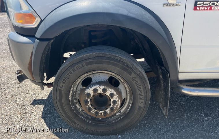 image for item EK8609 2011 Dodge Ram 5500HD dump flatbed truck