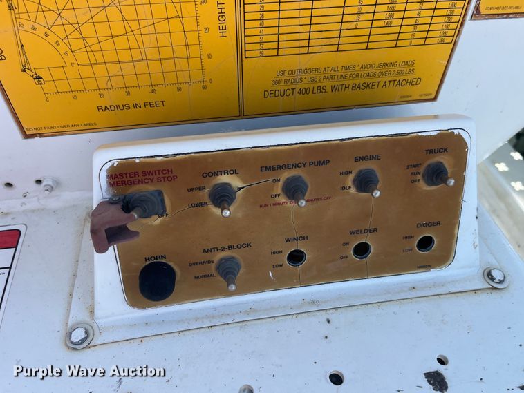 image for item EK8614 2005 International  4300 bucket truck