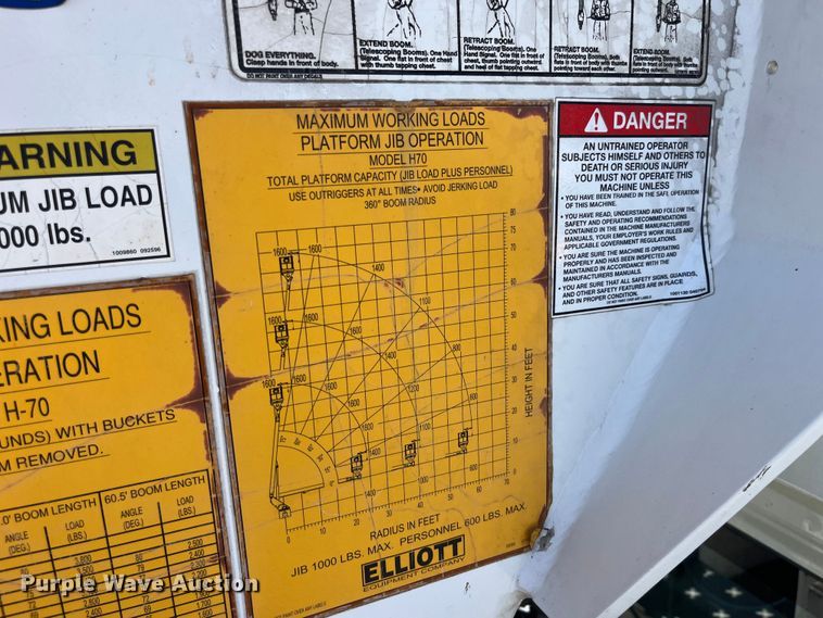image for item EK8614 2005 International  4300 bucket truck