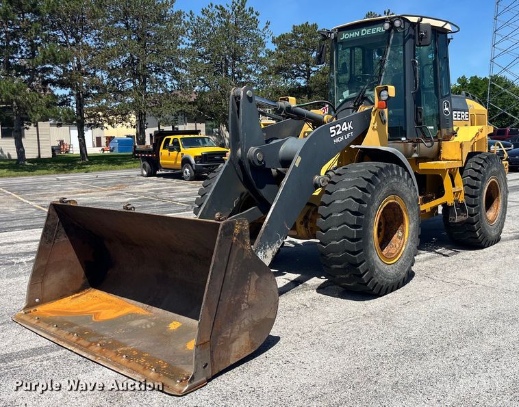 image for item EK8622 2009 John Deere  524K High Lift high lift wheel loader
